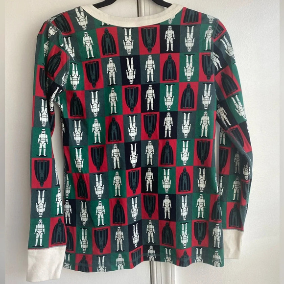 Hanna Andersson Star Wars Galactic Empire Long John Top Pajama Unisex Medium - Picture 3 of 3